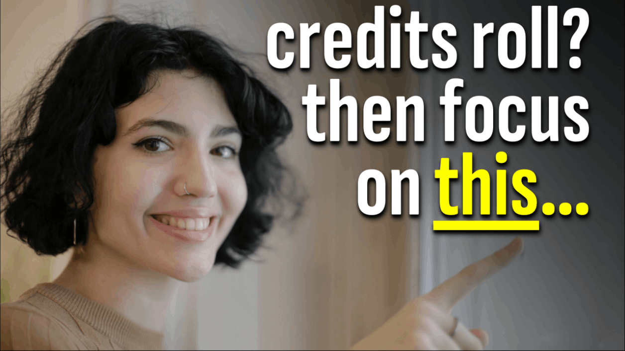 Focusing on Credits Roll Design